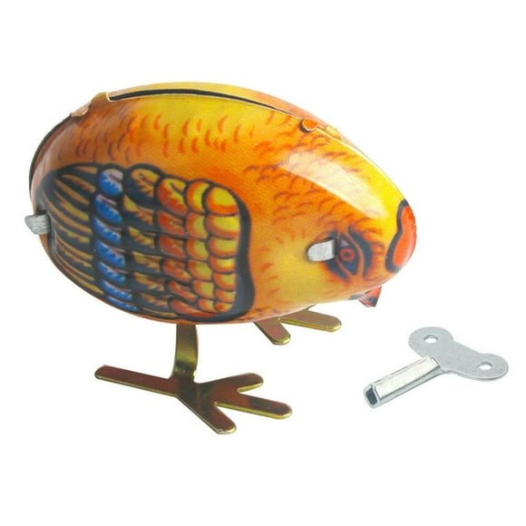CHOK 1Pc Realistic Animal Clockwork Toy Funny Chick Wind up Toy Kids Toy