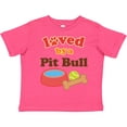thumbnail image 3 of Inktastic Pit Bull Loved by a (dog Breed) Boys or Girls Toddler T-Shirt, 3 of 5