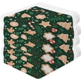 thumbnail image 2 of Dreamtimes 4 PCS Cotton Washcloths Towel Set, Highly Absorbent & Soft Baby Wash Cloths, 12"x 12" Face Hand Towels for Bathroom, Multi-Purpose Fingertip Towels (Christmas Gingerbread Man), 2 of 7