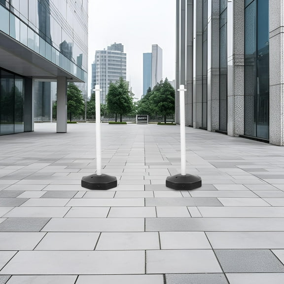 Masteelf Safety Post Queue Barrier Crowd Control Post Parking Cone Driveway Security Post