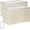 Champagne Beige, variant on White Rectangle Lamp Shades Set of 2, 16"L x 8"W x 10"H, Large Replacement Lampshades for Table Lamps Floor Lamps, Natural Linen Bedside Lamp Shades, Spider, Harp Holders Included, Easy Assembly