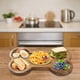 thumbnail image 4 of Cuenco para Perros de Madera Maciza para Comer Pan, 4 of 6