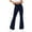Navy, variant on ABATAB Flare Pants for Women Drawstring Yoga Gym Bell Bottom Pants Stretchy High Waisted Fashion workout Leggings
