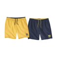 thumbnail image 1 of Atlas For Men - Bermudas Verano para Hombre - Pack de 2 (Amarillo, Azul Marino), 1 of 4
