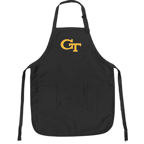Broad Bay Georgia Tech Apron DELUXE Georgia Tech APRONS for Men or Women - Grilling, Kitchen, or Tailgating