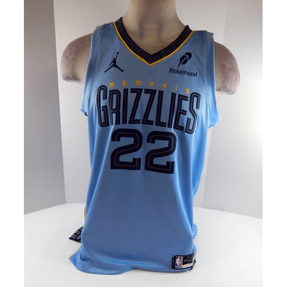 Memphis Grizzlies Desmond Bane #22 Swingman Blue Jersey Statement Nike NWT L 6