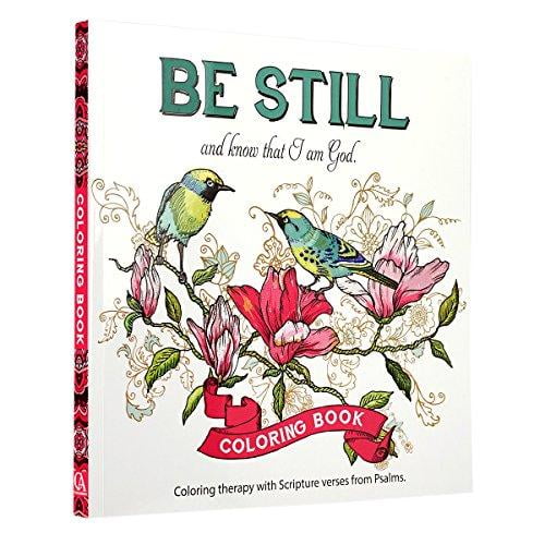 Adult Coloring Book Be Still