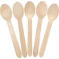 thumbnail image 5 of Concession Essentials Disposable Wooden Spoons, Birchwood Cutlery, 6.25 Inch, 250 Count, 5 of 5