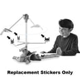 thumbnail image 4 of Replacement Parts for Hot Wheels Star Wars Escape from Jakku Playset - Replacement Stickers - Labels, 4 of 5