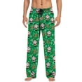 thumbnail image 1 of Kcodviy Christmas Mens Casual Pants Memory Pajama Pants with Drawstring Body Central Pants and Pockets Christmas Gift, 1 of 4