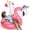 Multi-color, variant on SYNCFUN 2 Packs Flamingo Unicorn Pool Float, Fun Beach Floaties, Inflatable Swimming Pool Tubes Party Toys, Summer Pool Raft Lounger for Adults & Kids