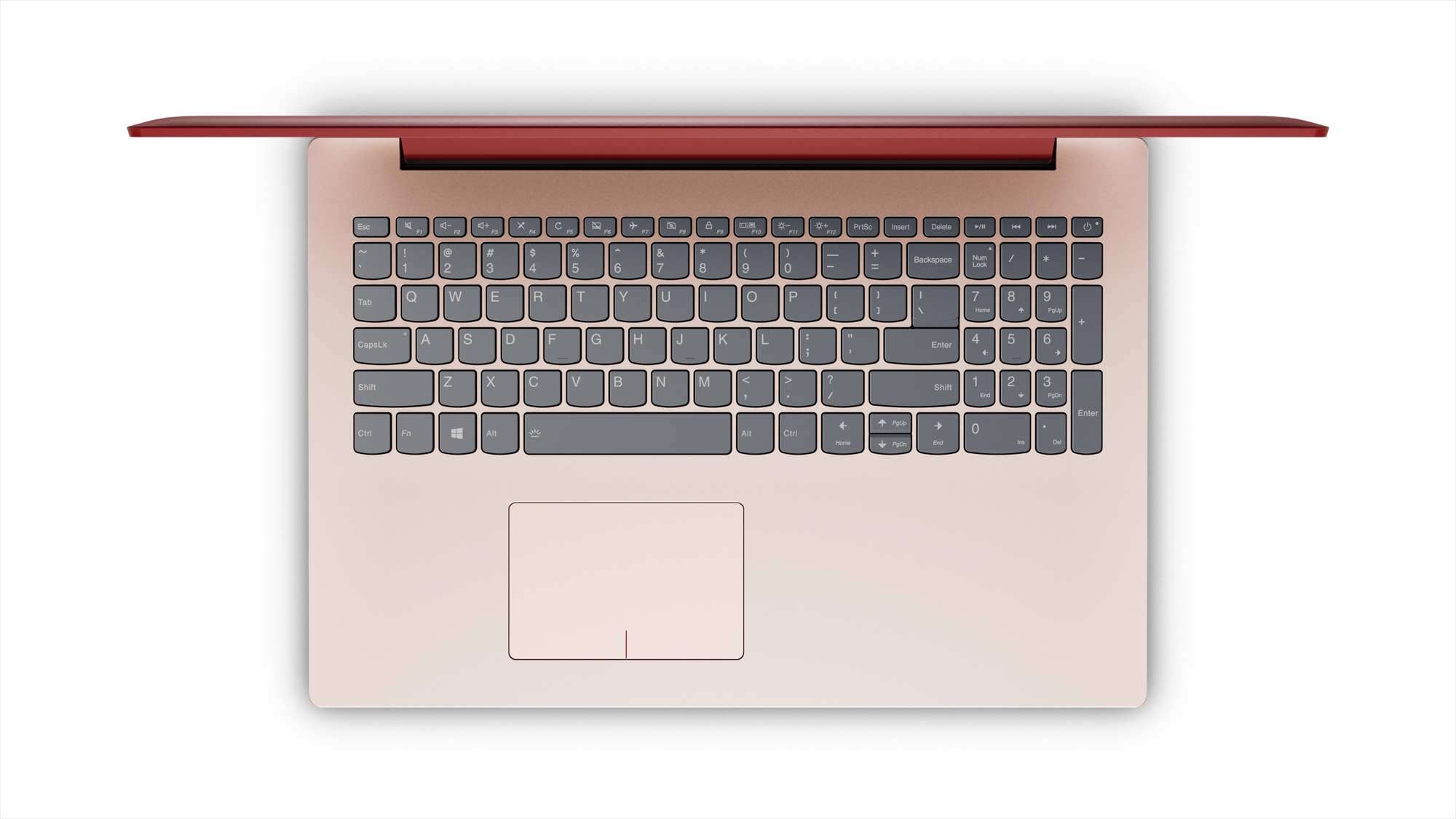 Lenovo 81DE00T0US ideapad 330 15.6" Laptop, Intel Core i3-8130U, 4GB RAM, 1TB HDD, Win 10, Coral Red - image 3 of 6