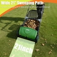 thumbnail image 4 of 21-In Manual Push Lawn Sweeper with 3.5 Cu. Ft. Hopper Bag, Adjustable Height and Foldable Storage, 4 of 5