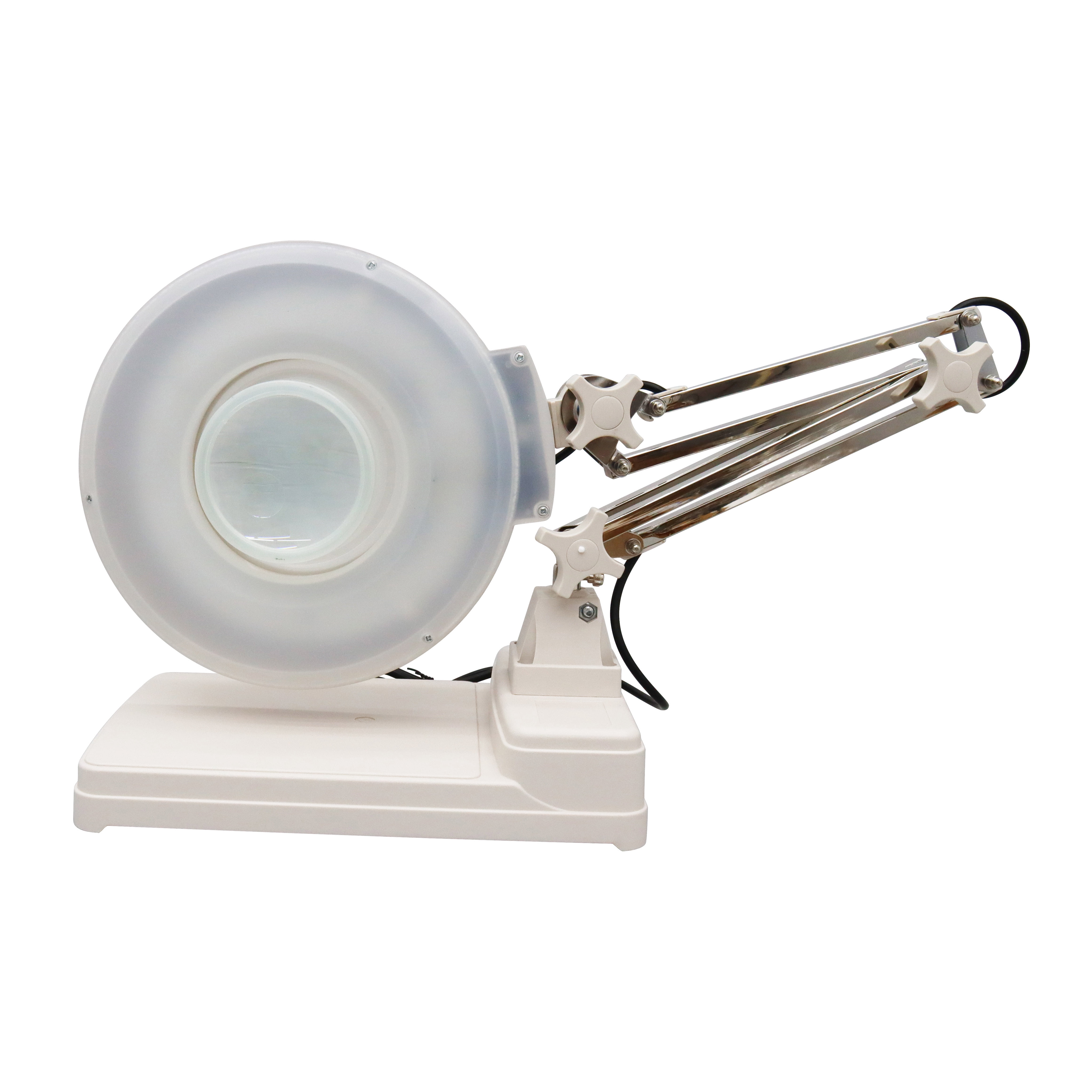 20X Bench-top Magnifier Lamp 110V Table Magnifier LED Lamp for Reading and Working