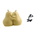 thumbnail image 1 of sujetalibros decorativos,Sujetalibros decorativos para oficina y hogar,libros pesados,Sujetalibros,topes,estantes,exhibidor moderno,Figura de escritorio,Escultura abstracta de pensador para la, 1 of 8