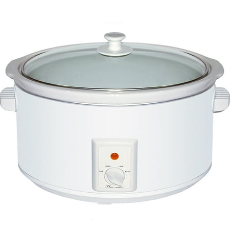 

Brentwood 8.0 Quart Slow Cooker White Body