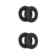 thumbnail image 4 of Cateissary Ear Pads Noise Isolation Cushion  Replacement Parts Repair Earmuffs Leather Headsets Cover for MDR-RF970R 960R Headphones 2piezas, 4 of 6