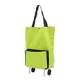 thumbnail image 1 of Chariot de Courses Pliant avec Roues Design Pliable Sac de Courses Imperméable Sac d'Épicerie Portable à Tirer à la Main, 1 of 7