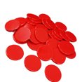 thumbnail image 4 of 100PCS/Set Plastic 19mm Chips Multi Color Markers game chips Multi Fun Family Club Children Game Supplies Counting Math Toys, 4 of 9