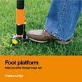 thumbnail image 4 of Fiskars 3-Claw Stand Up Weeder, 39" Long Ergonomic Handle with Easy-Eject Mechanism, 4 of 10