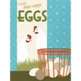 thumbnail image 3 of Vess, June Erica 19x24 Black Modern Framed Museum Art Print Titled - Free-Range Eggs, 3 of 5