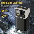 thumbnail image 3 of LED Small Powerful Flashlight with Clip180°Head Swivels 380LM USB, 3 of 5