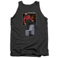thumbnail image 1 of Star Trek Is This Seat Taken Mens Tank Top Shirt (Charcoal, XX-Large), 1 of 2