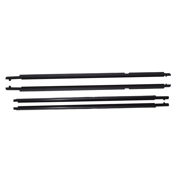 4-Piecs Weatherstrip Window Molding Trim Sill Seal Belt Replacement for Highlander 2008 2009 2010
