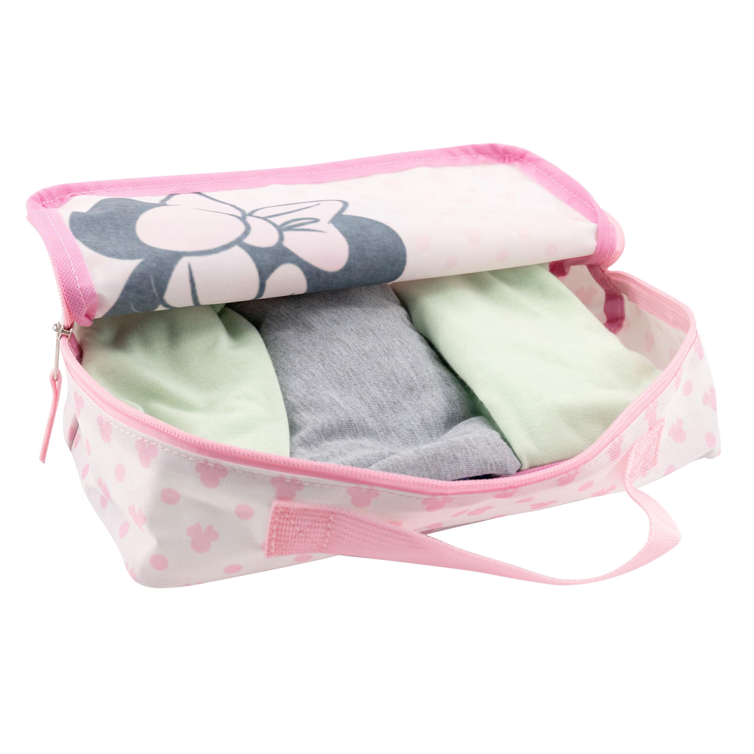 Disney Minnie Mouse Packing Cubes for Travel  Minnie Mouse Travel Accessories Travel Bags Luggage Organizer for Girls, Boys, Unisex  Minnie Kid Travel Size Travel Cubes for Packing