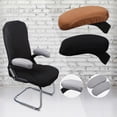 thumbnail image 4 of Lefu 2pcs Removable Chair Armrest Covers Elastic Protector Office Arm Armchair Cover, 4 of 4
