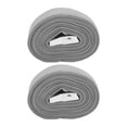 thumbnail image 1 of 2 correas de amarre de trinquete de aleación de zinc, correas de amarre resistentes, correas de amarre para camiones, equipaje de coche, gris, 3 m/9,8 pies, 1 of 14