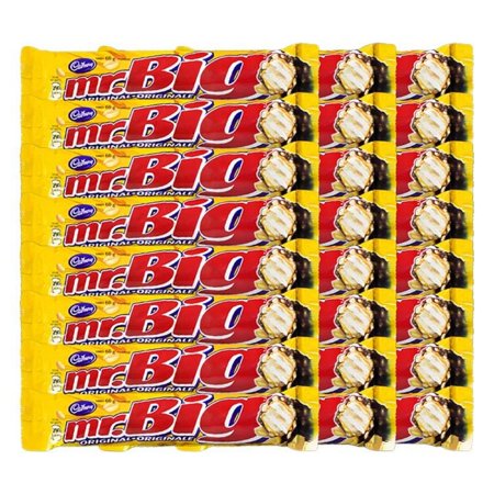 Cadbury Mr. Big Chocolate Bars  60g - Caramel - Pack of 10