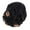 Black, variant on Siminsem Women's Background with Scattered Flowers Muslim Turban Cap Under $8 Slouchy Headwear Soft Stretchy Hat with Subtle Floral Print for Daily Prayer Work Casual Outings