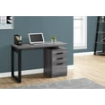 thumbnail image 1 of Monarch Specialties Computer Desk, Home Office, Laptop, Left, Right Set-up, Storage Drawers, 48"l, Work, Laminate, Grey, Black, Contemporary, Modern, 1 of 3