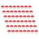 thumbnail image 4 of Cápsulas expendedoras de 50 piezas Cápsulas expendedoras Cápsulas redondas de color vacío Contenedores de plástico Cápsulas de juguete, 4 of 5
