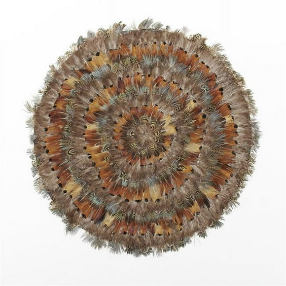 3916 Pheasant Park Round Mats - Set of 6