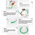 thumbnail image 5 of USB Rechargeable LED Fiber Optic Dog Collar – 50cm Glowing Safety Collar for Night Walks，Red, 5 of 6