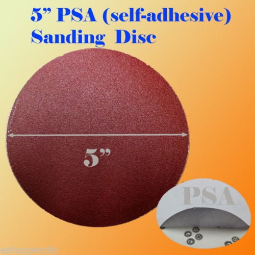 5-Inch PSA Sanding Disc Aluminum Oxide Adhesive Back Sandpaper 320 Grit 30 Pcs