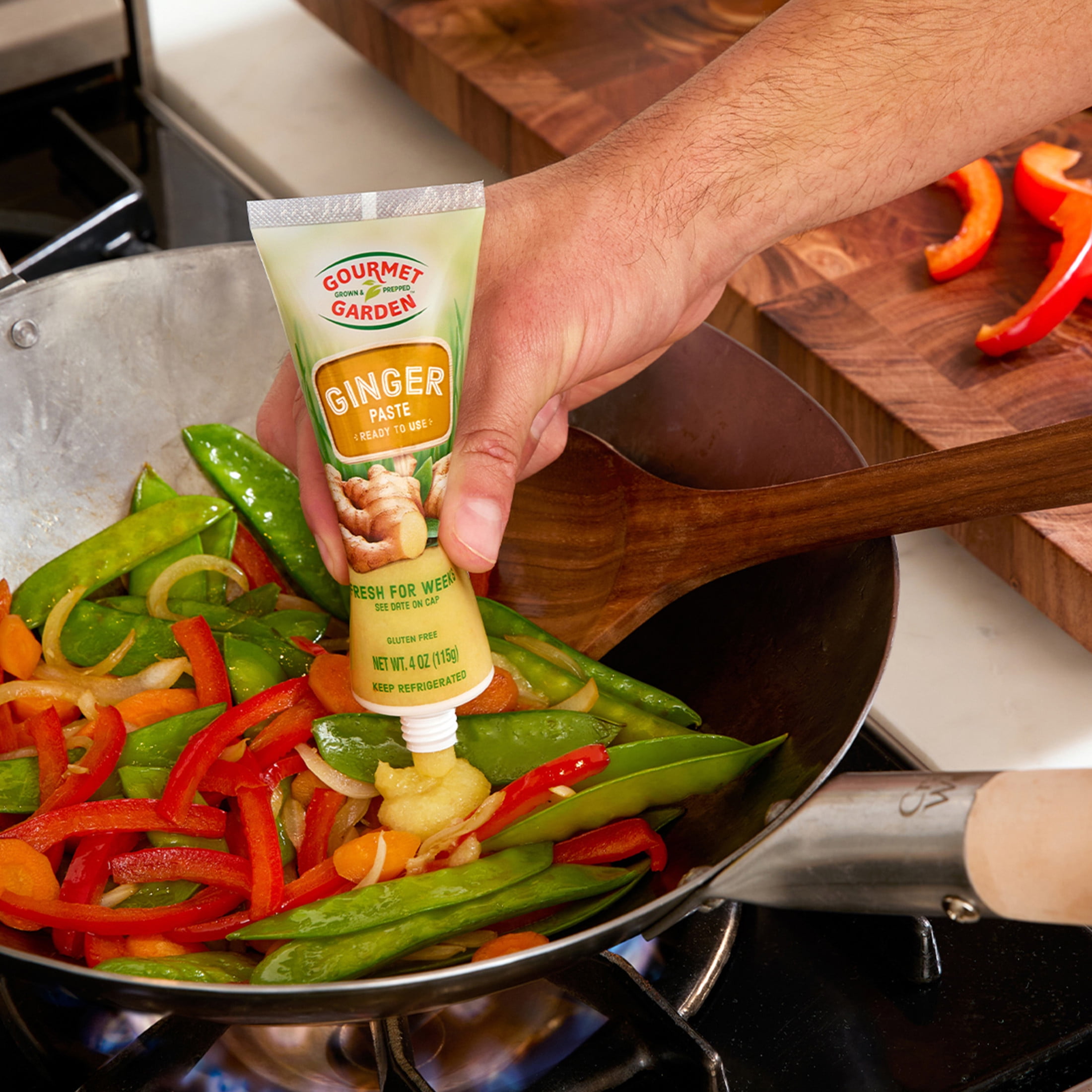 Gourmet Garden Ginger Stir-in Paste, 4.0 oz Tube