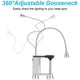 thumbnail image 4 of Luz para Parrilla, Luz LED Brillante para Barbacoa con Base Magnética y Abrazadera de Tornillo Ajustable - Cuello de Cisne Flexible de 360 Grados, 4 of 5