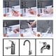 thumbnail image 3 of Desviador de grifo de ducha de 3 vías con cierre, adaptador de latón cromado, válvula desviadora de ducha para fregadero de cocina o baño, lavadora M22 x M24, 3 of 5