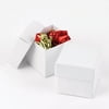 Hortense B. Hewitt HBH 2-Piece Mix-and-Match Favor Boxes White Shimmer 90217ST