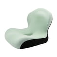 thumbnail image 4 of Cojín de asiento transpirable, antideslizante, ergonómico, para sillas de juego, coche y dormitorio. verde, 4 of 9