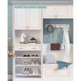 thumbnail image 2 of Rongfmy 1pc Expandable Closet Tension Shelf Storage Rack For Wardrobe, Kitchen, Bathroom L: 30-45cm W: 24cm, 2 of 9