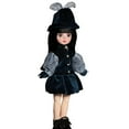 thumbnail image 2 of 20-Joints Posable Lolita Style Doll for Customization with Hand-Painted Lips for Fashion Design and Outfit 12Inch, 2 of 6