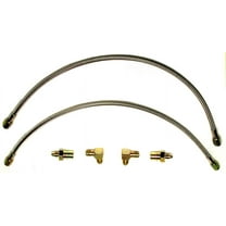 Wilwood 220-6419: Automotive Brakes Flexline Kit, 22.00'' Length, -3AN Female Fittings, Front