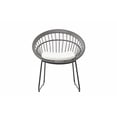 thumbnail image 1 of Set de 4 Sillas para Exterior Jaspis Gris Kessa Muebles, 1 of 5