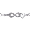thumbnail image 4 of Everly Women's Diamond Sterling Silver Bracelet, 4 of 7