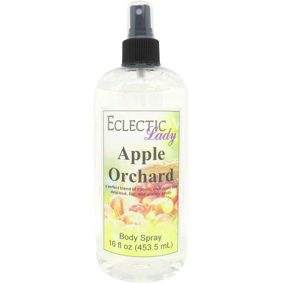 Apple Orchard Body Spray, Eclectic Lady, Hydrating Mist, Unisex, 16 oz
