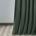 thumbnail image 4 of Exclusive Fabrics  Thermal Insulated Solid Blackout 120-inch Curtain Panel Pair, 4 of 6